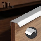 Ручка торцевая CAPPIO RT002CP, L=500 мм, м/о 288 мм, цвет матовый хром - Фото 1