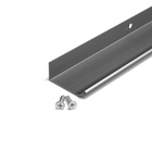 Ручка торцевая CAPPIO RT002, L=500 мм, м/о 288 мм, цвет серый - фото 22394296