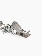 Зажим для кардигана «Цветение», цвет чернёное серебро - Фото 3