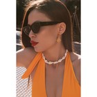 Чокер из ракушек «Морской», белые, 90 см - Фото 4