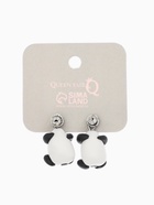 Серьги из полимерной глины «Панды», чёрно-белые - Фото 4