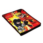 Папка для тетрадей А4, 230 х 330 х 25 мм, молния вокруг, пластиковая, Naruto - Фото 2