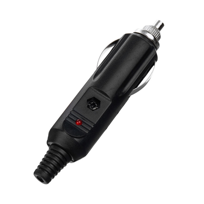 Штекер прикуривателя М5, с индикатором - Фото 1