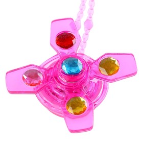 Спиннер «Украшение» световой, виды МИКС (комплект 12 шт)