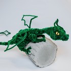 Игрушка из меховых палочек «Волшебный дракон» - фото 10046361