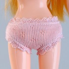 Одежда для кукол «Милое белье», цвет розовый - фото 3276574