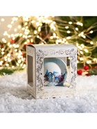 Ёлочный шар новогодний «Тройка» h=8 см 9755356