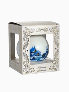 Ёлочный шар новогодний «Деревня» h=8 см 9755357