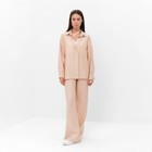 Костюм женский (рубашка, брюки) MIST Summer Time, размер 46, бежевый - фото 22394784