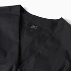 Рубашка женская укороченная MIST Summer time, размер 42, черный - Фото 8