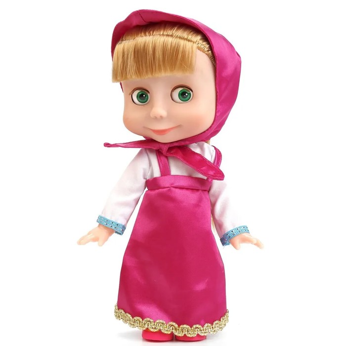 Кукла озвуч Маша и Медведь, Маша 25 см, с набором парикмахера, 83033K-N 65012