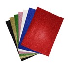 Картон цветной с блёстками «Каляка-Маляка», А4, 7 листов, 7 цветов, мелованный - Фото 3