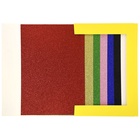 Картон цветной с блёстками «Каляка-Маляка», А4, 7 листов, 7 цветов, мелованный - Фото 10