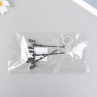 Декор для творчества пластик "Двойной уличный фонарь" 6 см 9544622