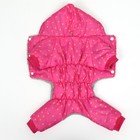 Комбинезон "нежный путь" на меховом подкладе, размер S  (ДС 25, ОШ 25, ОГ 35 см), розовый - Фото 10