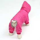 Комбинезон «Нежный путь» на меховом подкладе, M (ДС 30, ОШ 30, ОГ 40 см), розовый - Фото 5