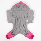 Комбинезон «Нежный путь» на меховом подкладе, M (ДС 30, ОШ 30, ОГ 40 см), розовый - Фото 9