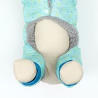 Комбинезон «Нежный путь», на меховом подкладе, размер XL, ДС 40, ОШ 40, ОГ 50 см, голубой - Фото 6