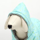 Комбинезон «Нежный путь», на меховом подкладе, размер XL, ДС 40, ОШ 40, ОГ 50 см, голубой - Фото 7