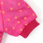 Комбинезон «нежный путь» на меховом подкладе, размер 2XL (ДС 45, ОШ 45, ОГ 55 см), розовый - Фото 11