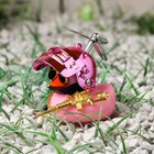Утка с пропеллером розовая, шлем розовый - Фото 2