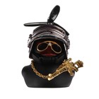 Игрушка на панель автомобиля «Утка с пропеллером» чёрная - Фото 3