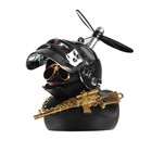 Игрушка на панель автомобиля «Утка с пропеллером» чёрная - Фото 4