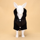 Куртка для собак «Спорт» с капюшоном, размер M, чёрная - Фото 2