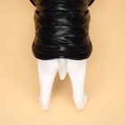 Куртка для собак «Спорт» с капюшоном, размер L, чёрная - Фото 4