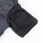 Куртка для собак «Спорт» с капюшоном, размер XL, чёрная - Фото 11