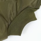 Куртка для собак "Прятки", размер L  (ДС 35, ОГ 45, ОШ 35 см), зелёная - фото 7002730