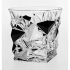 Набор стаканов для виски Glacier, декор матовый, черный, 6 шт., 350 мл - фото 299104434