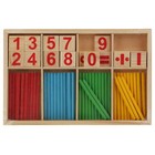 Игрушка деревянна «Счетный набор» «Скоро в школу» «Три Кота» - фото 22084937