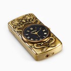 Зажигалка газовая «Два дракона», пьезо, с подсветкой, 1.8×3.2×7.4 см - Фото 3