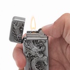 Зажигалка газовая «Дракон», кремний, 1.1×3.3×6.6 см - фото 27421498