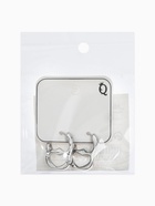 Серьги металл «Сердце» ключ, цвет серебро 9603750