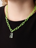 Кулон «Мишка» мармеладный, цвет зелёный, 40 см - Фото 2