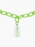 Кулон «Мишка» мармеладный, цвет зелёный, 40 см - Фото 4