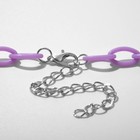 Кулон «Мишка» мармеладный, цвет фиолетовый, 40 см - Фото 2