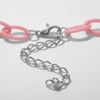 Кулон «Мишка» мармеладный, цвет розовый, 40 см - Фото 3