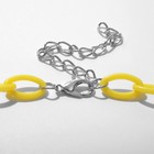 Кулон «Мишка» мармеладный, цвет жёлтый, 40 см - Фото 3