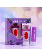 Набор для губ «Виноград» : бальзам и скраб - Фото 3