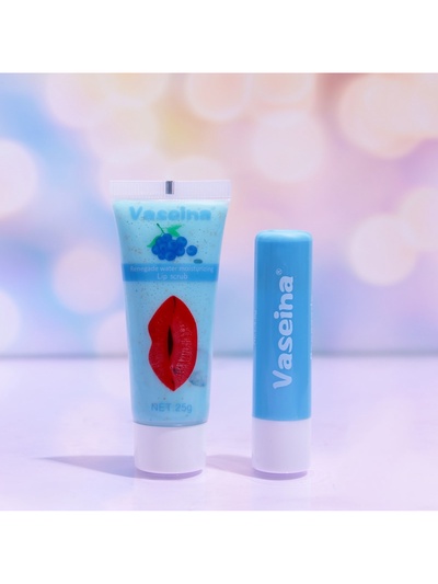 Набор для губ «Смородина» : бальзам и скраб