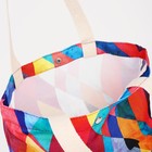 Шопер на кнопке, цвет разноцветный - фото 22396395