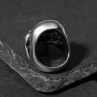 Кольцо «Перстень» череп с солнцем, цвет чернёное серебро, 18 размер - Фото 3