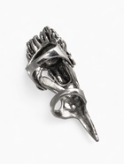 Кольцо "Коготь" дракон с красными глазами, цвет красный в чернёном серебре, 20 размер - фото 809174285