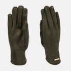Перчатки женские, безразмерные, без утеплителя, цвет хаки - фото 319644316