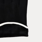 Перчатки женские, безразмерные, без утеплителя, цвет чёрный - Фото 5