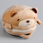 Рюкзак детский плюшевый для девочки «Медведь», 22 х 7 х 22 см - фото 4087007