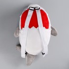 Рюкзак детский плюшевый для мальчика «Акула», 30 х 7 х 20 см - фото 4087021